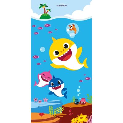Baby Shark kylpypyyhe - 70x140 cm Baby Shark kylpypyyhe - 70x140 cm