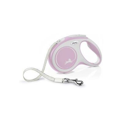 Flexi New Comfort M Tape 5 m, Koira, Sisäänvedettävä hihna, Vaaleanpunainen, Nauha, 25 kg, Yksivärinen Flexi New Comfort M Tape 5 m, Koira, Sisäänvedettävä hihna, Vaaleanpunainen, Nauha, 25 kg, Yksivärinen