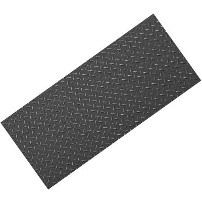 Autotallin lattiamatto, 228x610 cm, musta, PVC Autotallin lattiamatto, 228x610 cm, musta, PVC