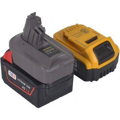 Dewalt / Milwaukee adapteri Dyson V6 / V7 / V8 akulle Dewalt / Milwaukee adapteri Dyson V6 / V7 / V8 akulle