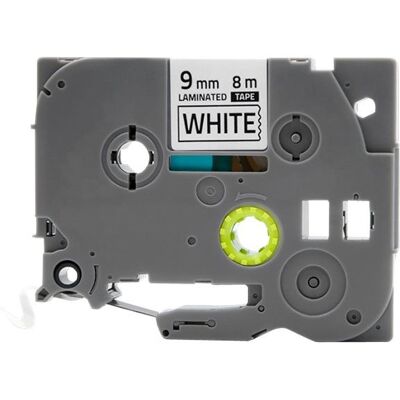 Qoltec teippi BROTHER TZe-221:lle - Musta valkoisella - Rulla (0,9 cm x 8 m) 1 kasetti laminoitua teippiä - Brother PT-D210, D600, H110; P-Touch PT... Qoltec teippi BROTHER TZe-221:lle - Musta valkoisella - Rulla (0,9 cm x 8 m) 1 kasetti laminoitua teippiä - Brother PT-D210, D600, H110; P-Touch PT...