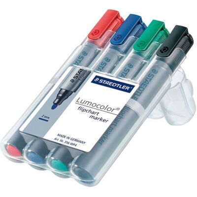 Staedtler 356 WP4, 4 kpl, Musta, Sininen, Vihreä, Punainen, Harmaa, Polypropeeni (PP), 2 mm Staedtler 356 WP4, 4 kpl, Musta, Sininen, Vihreä, Punainen, Harmaa, Polypropeeni (PP), 2 mm