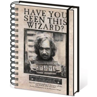 Harry Potter Muistikirja - (Wanted Sirius Black) Harry Potter Muistikirja - (Wanted Sirius Black)