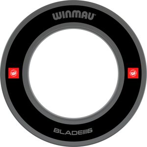 Winmau Pro Line 1.0 dartstaulun reunus, musta Winmau Pro Line 1.0 dartstaulun reunus, musta
