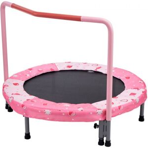 Lasten trampoliini, 95,5x75 cm, punainen, taitettava Lasten trampoliini, 95,5x75 cm, punainen, taitettava