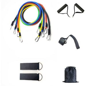 11 kpl/setti Fitness Resistance Bands - harjoittelu Kotikuntosaliharjoittelu 11 kpl/setti Fitness Resistance Bands - harjoittelu Kotikuntosaliharjoittelu