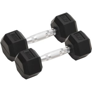 vidaXL Käsipainot 2 kpl 8 kg valurauta vidaXL Käsipainot 2 kpl 8 kg valurauta