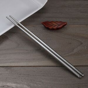 Metalliset syömäpuikot 23cm / sushipuikot / uudelleenkäytettävät syömäpuikot Metalliset syömäpuikot 23cm / sushipuikot / uudelleenkäytettävät syömäpuikot