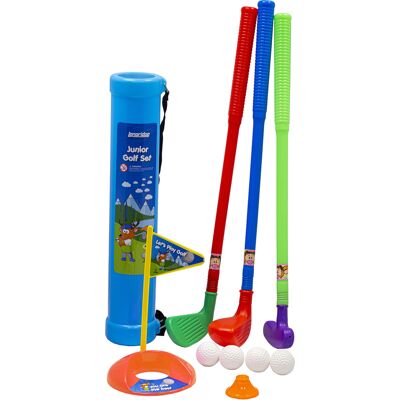 Longridge Crazy Golf Set Sininen/Oranssi - Minigolf Setti Longridge Crazy Golf Set Sininen/Oranssi - Minigolf Setti