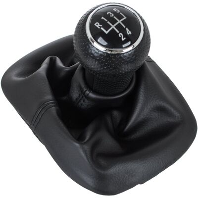 VW Golf IV 98-05 MUSTA vaihdekepin nuppi + 12MM REIKÄ VW Golf IV 98-05 MUSTA vaihdekepin nuppi + 12MM REIKÄ