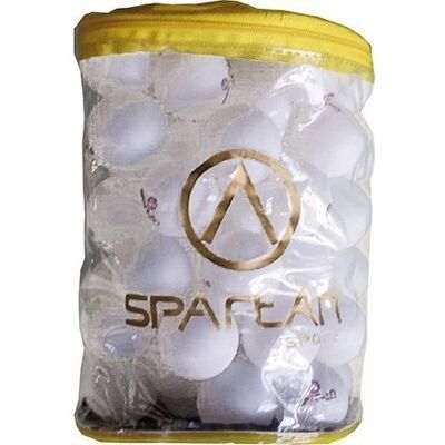 Spartan Pöytätennis Ping Pong Pallot SPARTAN Training Valkoinen 60 kpl. Spartan Pöytätennis Ping Pong Pallot SPARTAN Training Valkoinen 60 kpl.