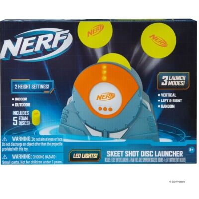 Hasbro NERF Skeet Shot Disc Launcher -levynheittäjä Hasbro NERF Skeet Shot Disc Launcher -levynheittäjä