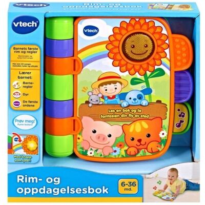 Vtech Baby Rhyme and Discovery Book NO -vauvakirja Vtech Baby Rhyme and Discovery Book NO -vauvakirja