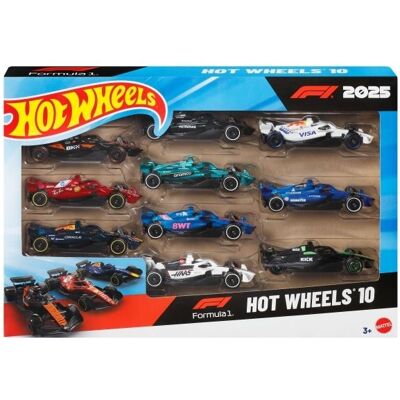 Hot Wheels JMM24, Ajoneuvosetti, 3 vuosi/vuosia, Muovi, Metalli, Monivärinen Hot Wheels JMM24, Ajoneuvosetti, 3 vuosi/vuosia, Muovi, Metalli, Monivärinen