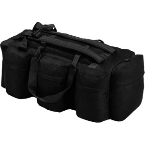 vidaXL 3-in-1 armeijatyylinen merimiessäkki 90 l musta vidaXL 3-in-1 armeijatyylinen merimiessäkki 90 l musta