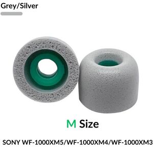 Sony WF-1000XM4 korvatyynyjen muistivaahto kuulokeosista - Keskikokoinen - hopea Sony WF-1000XM4 korvatyynyjen muistivaahto kuulokeosista - Keskikokoinen - hopea