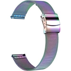 vivoactive 5 / GarminActive 5 hengittävä Milanese-kellonauha 20mm ruostumattomasta teräksestä valmistettu hihna - Monivärinen vivoactive 5 / GarminActive 5 hengittävä Milanese-kellonauha 20mm ruostumattomasta teräksestä valmistettu hihna - Monivärinen