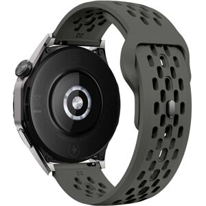 Garmin vivoactive 5 / Venu 2 Plus silikonikellonauha 20mm ontto säädettävä hihna - Tummanharmaa Garmin vivoactive 5 / Venu 2 Plus silikonikellonauha 20mm ontto säädettävä hihna - Tummanharmaa