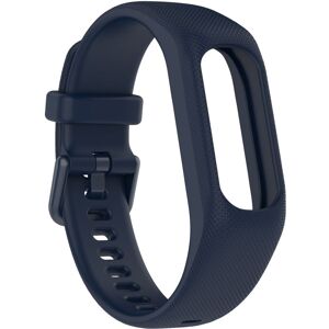 Garmin Vivosmart 5 teksturoitu silikonikellon hihna - Laivastonsininen Garmin Vivosmart 5 teksturoitu silikonikellon hihna - Laivastonsininen