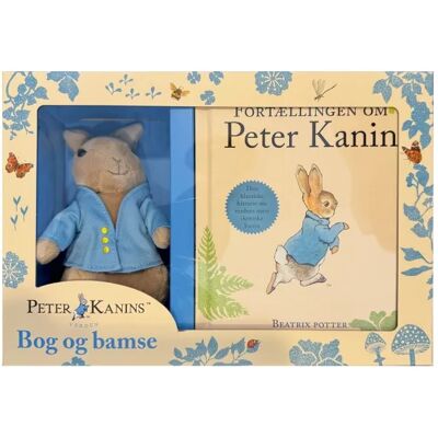 Peter Rabbit - Lahjapakkaus, jossa kirja ja nalle Beatrix Potter Kieli: Tanska Peter Rabbit - Lahjapakkaus, jossa kirja ja nalle Beatrix Potter Kieli: Tanska