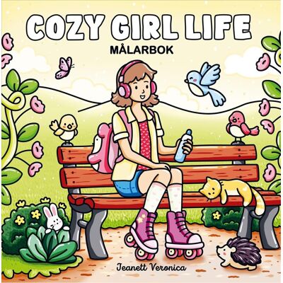 Cozy Girl Life Värityskirja Cozy Girl Life Värityskirja