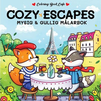 Värityskirja: Cozy Escapes Värityskirja: Cozy Escapes