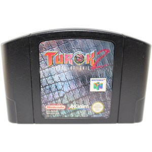 Turok 2: Seeds of Evil - Nintendo 64/N64 - PAL/EUR (KÄYTETTY TAVARA) Turok 2: Seeds of Evil - Nintendo 64/N64 - PAL/EUR (KÄYTETTY TAVARA)