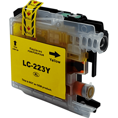 Brother LC223Y mustekasetti, keltainen – tarvike, premium Brother LC223Y mustekasetti, keltainen – tarvike, premium