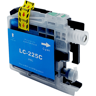 Brother LC225XLC mustekasetti, syaani – tarvike, premium Brother LC225XLC mustekasetti, syaani – tarvike, premium