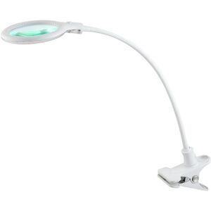 Airam Loop Clip 3d Työpöytävalaisin Suurennuslasilla 6w 480lm Airam Loop Clip 3d Työpöytävalaisin Suurennuslasilla 6w 480lm