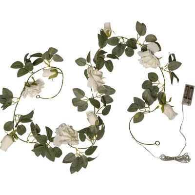 Star Trading Roza Paristovalosarja Valkoisetruusut 20 Led 200cm Star Trading Roza Paristovalosarja Valkoisetruusut 20 Led 200cm