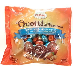 Crispo Täytetyt Suklaamunat Krisp Hasselpähkinäkreemi 1kg Crispo Täytetyt Suklaamunat Krisp Hasselpähkinäkreemi 1kg