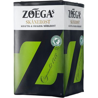 ZOEGAs Zoega Skånerost Tummapaahto Suodatin Kahvi 450g ZOEGAs Zoega Skånerost Tummapaahto Suodatin Kahvi 450g