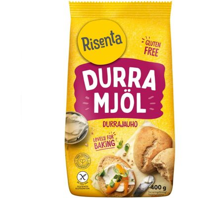 Durra Mjöl Gluten Fri 400g Durra Mjöl Gluten Fri 400g