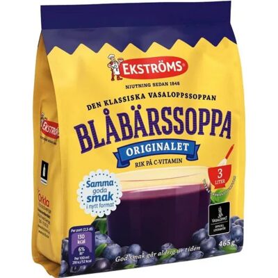 Ekströms Blåbärssoppa 465g Ekströms Blåbärssoppa 465g