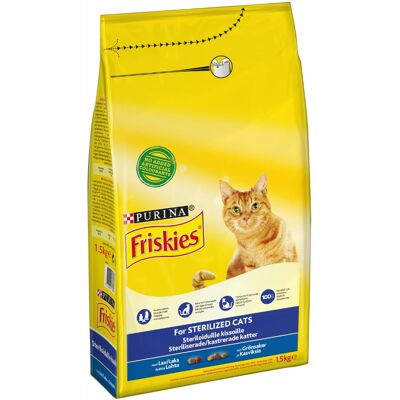 Friskies Sterilized Kissanruoka Lohta & Kasviksia 1,4kg Friskies Sterilized Kissanruoka Lohta & Kasviksia 1,4kg