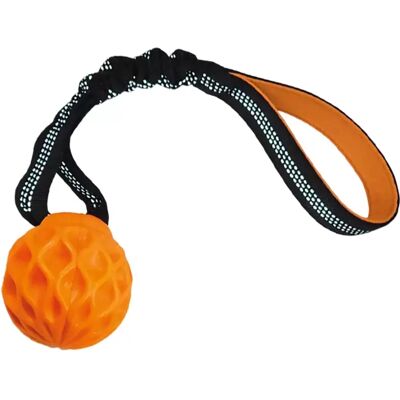 Nobby TPR ball ‘Wafer’ Kelluva Treenilelu Palloköydellä Nobby TPR ball ‘Wafer’ Kelluva Treenilelu Palloköydellä