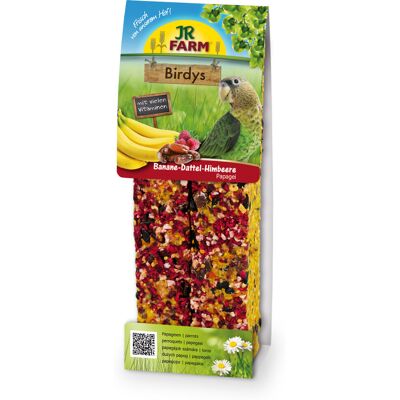 JR Farm - Birdys Papagei - Banaani-Dateli-Marja - Bird Treats JR Farm - Birdys Papagei - Banaani-Dateli-Marja - Bird Treats