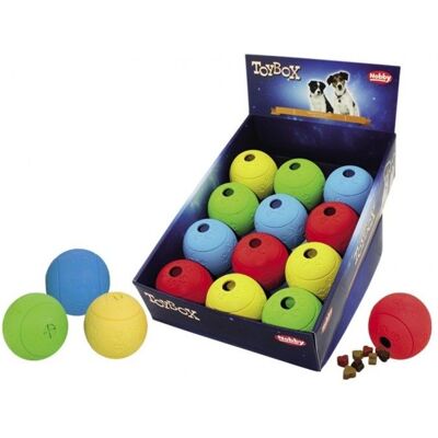 Nobby kuminen aktivointipallo herkkupallo puuhapallo 8 cm Nobby kuminen aktivointipallo herkkupallo puuhapallo 8 cm