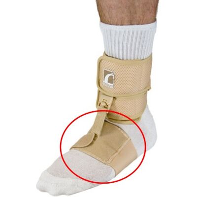 Össur Ossur 27811 Foot-Up jalkaterämansetti, koko 3, beige L/3 Össur Ossur 27811 Foot-Up jalkaterämansetti, koko 3, beige L/3