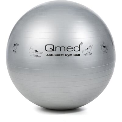 Qmed ABS GYM Ball jumppapallo, harmaa, 85cm Qmed ABS GYM Ball jumppapallo, harmaa, 85cm