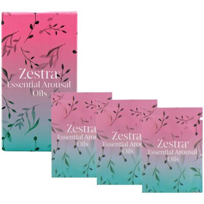 Zestra - intiimi stimuloiva öljy naisille - 3x2 ml Zestra - intiimi stimuloiva öljy naisille - 3x2 ml