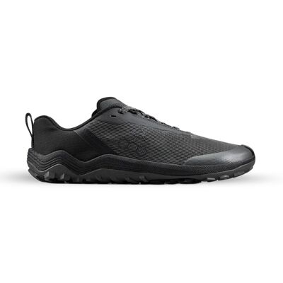 Vivobarefoot Trail Flow -maastojuoksukengät (miehet) - Dark Shadow, 41 Vivobarefoot Trail Flow -maastojuoksukengät (miehet) - Dark Shadow, 41
