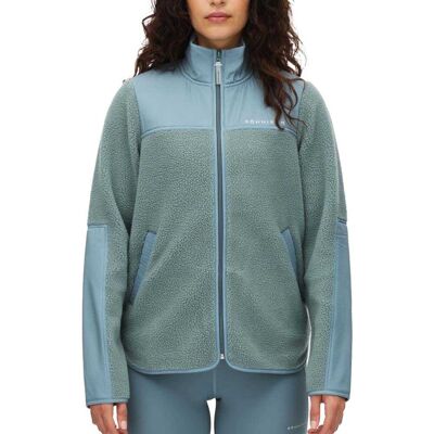 Röhnisch Phoebe Pile Jacket -fleecetakki (naiset) - Stormy Sea, XL Röhnisch Phoebe Pile Jacket -fleecetakki (naiset) - Stormy Sea, XL