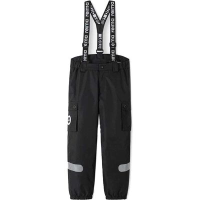 Reima Tiksi vedenpitävät haalarit (lapset) - Black, 92 Reima Tiksi vedenpitävät haalarit (lapset) - Black, 92