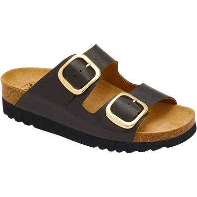 Scholl Ilary 2 straps -sandaalit (naiset) - Black, 42 Scholl Ilary 2 straps -sandaalit (naiset) - Black, 42
