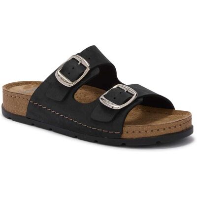 Scholl Bora 2 Buckles sandaalit (naiset) - Black, 36 Scholl Bora 2 Buckles sandaalit (naiset) - Black, 36