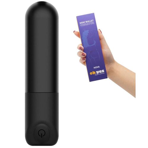 OHYES Bullet Vibrator - Mini Vibrator naisille - Klitorisstimulaattori - 10-vaiheinen mini vibraattori - NOVA