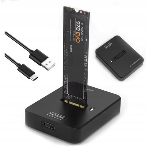 M2 NVME/SATA SSD-sovitin M.2 USB-C 10 GB/s kotelo Zenwirelta