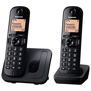 Panasonic KX-TGC212 DECT puhelin Soittajan tunnus Musta